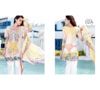Charizma Exquisite Embroidered Lawn Collection 2016 - 02A